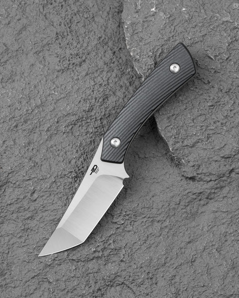 BESTECH STEP BFK06A 3.193'' D2 Blade Black G10 Handle