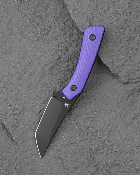 BESTECH STEP BFK06C 3.193'' D2 Blade Purple G10 Handle