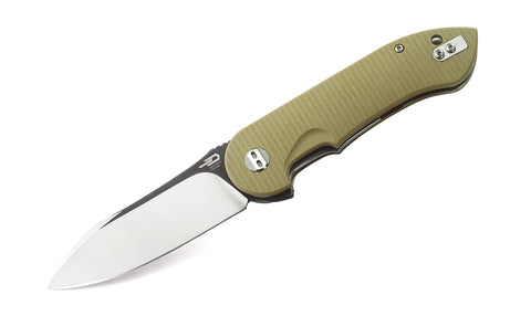 BESTECH TORPEDO G10 Handle: 3.21" D2 Blade BG17B-2