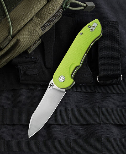 BESTECH TORPEDO G10 Handle: 3.21" D2 Blade BG17C-1