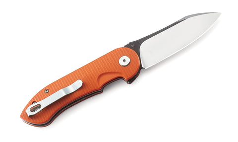 BESTECH TORPEDO G10 Handle: 3.21" D2 Blade BG17D-2