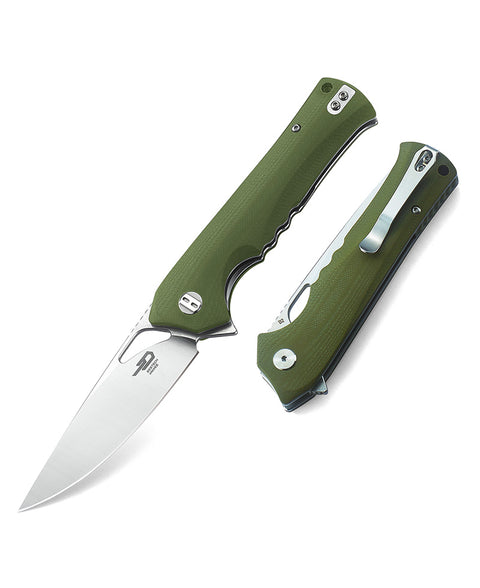 BESTECH MUSKIE BG20B-1 3.54" D2 Blade G10 Handle