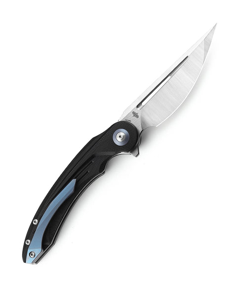 BESTECH IRIDA BG25A: G10 Handle 3.82" 14C28N Blade