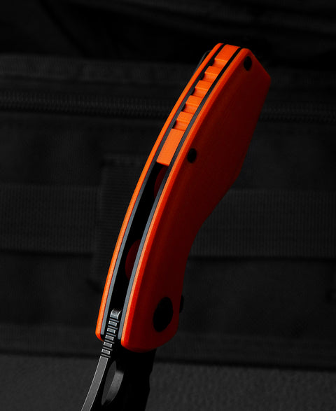 BESTECH LIZARD Orange G10 Handle: 2.4" D2 Blade BG39D