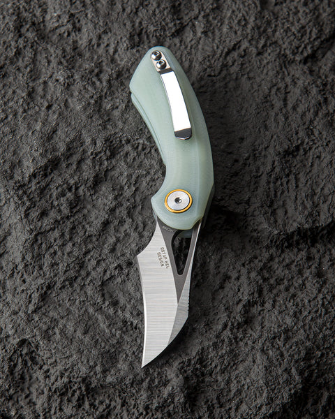 BESTECH BIHAI G10 Handle: 2.15" 14C28N Blade BG53F