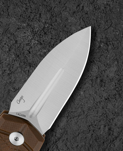 BESTECH QUQU BG57A-3 G10 Handle 2.20" 14C28N Blade