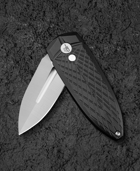 BESTECH QUQU BG57B-1 Aluminum Handle 2.20" 14C28N Blade