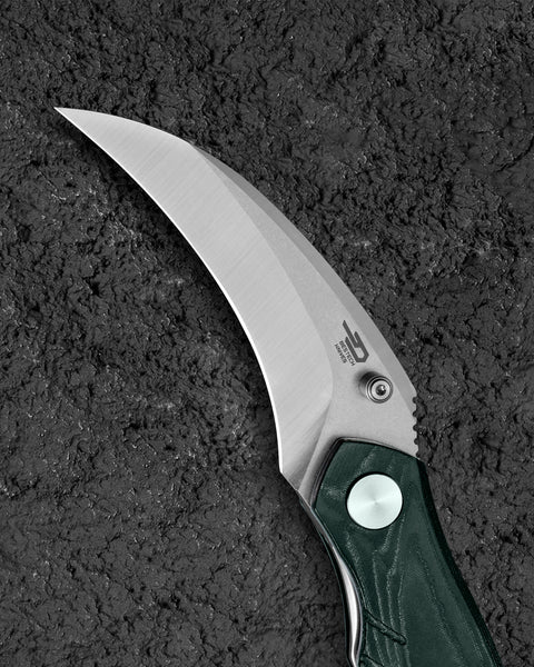 BESTECH MANTIDAE BG60E G10 Handle 2.94" 14C28N Blade