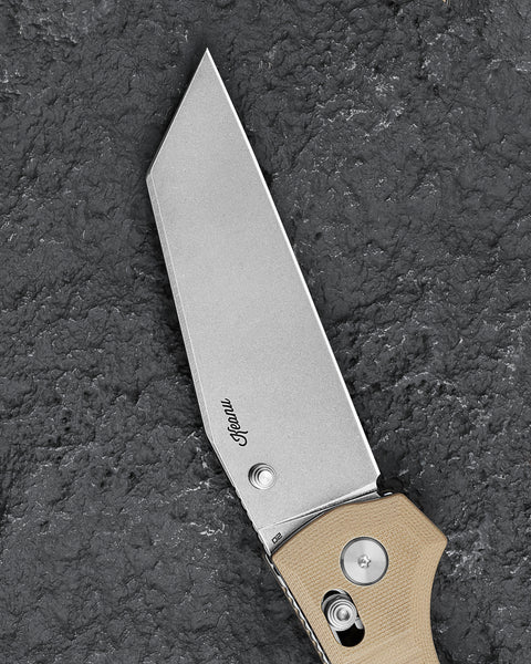 BESTECH Liger BG61C G10 Handle 3.61" D2 Blade