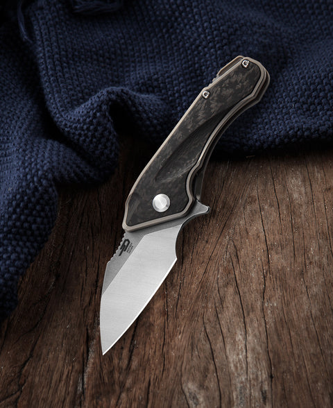 BESTECH GOBLIN BT1711A Titanium Handle: 2.047 CPM-S35VN Blade