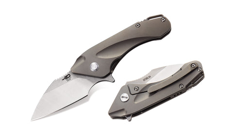 BESTECH GOBLIN BT1711C Titanium Handle: 2.047 CPM-S35VN Blade