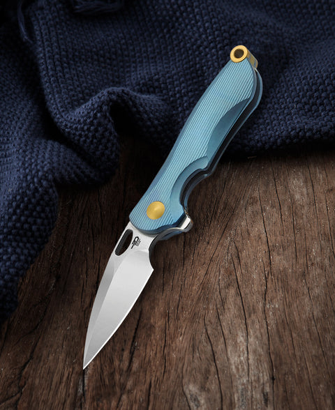 BESTECH PARROT BT1807E 1.85" CPM-S35VN Blade 6AL4V Titanium Handle