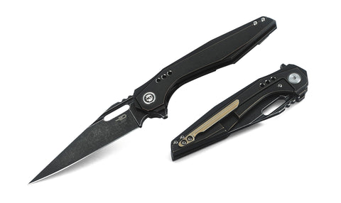 BESTECH MALWARE BT1902B Titanium Handle: 3.86" S35VN Blade