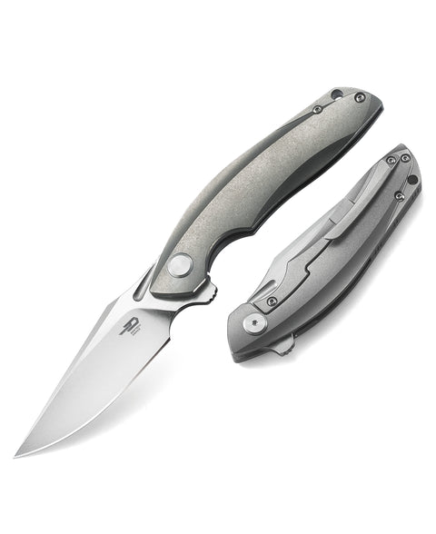 BESTECH GHOST BT1905A Tianium Handle: 3.27" S35VN Blade