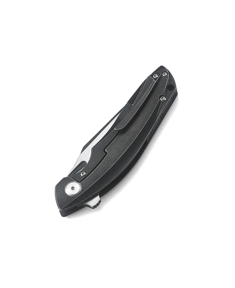 BESTECH GHOST BT1905C-2 Carbon Fiber+Titanium Handle: 3.27" S35VN Blade