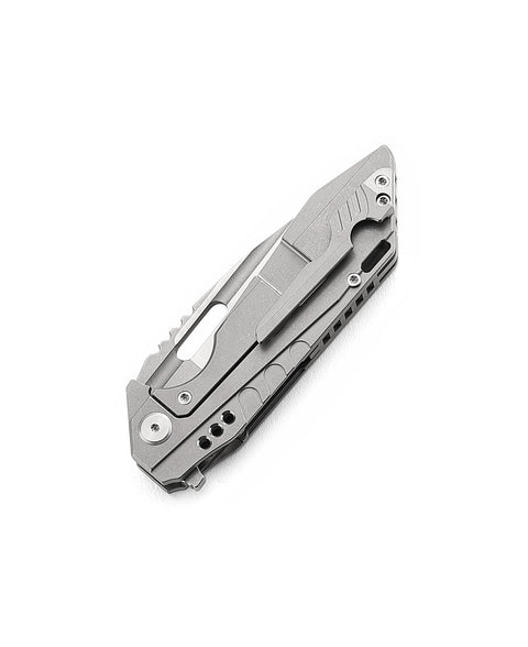 BESTECH SHODAN BT1910A Titanium Handle: 3.86" S35VN Blade