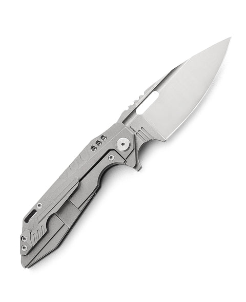 BESTECH SHODAN BT1910A Titanium Handle: 3.86" S35VN Blade