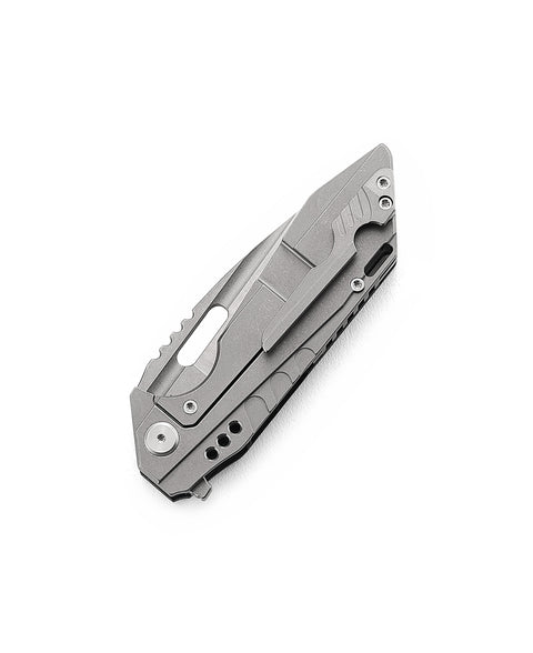 BESTECH SHODAN BT1910C Titanium+Carbon fiber Handle: 3.86" S35VN Blade