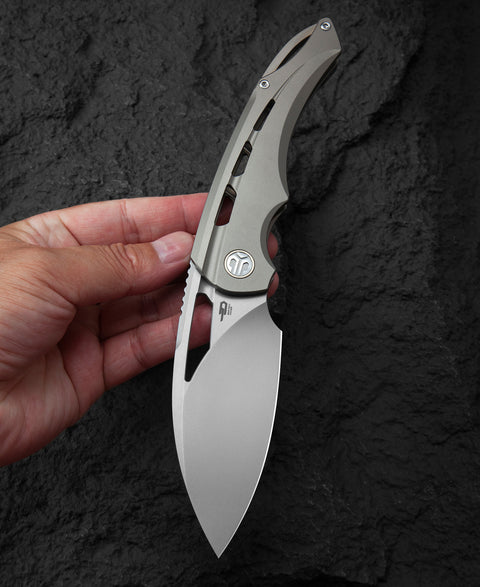 BESTECH FAIRCHILD BT2202A Titanium Handle: 3.97" S35VN Blade