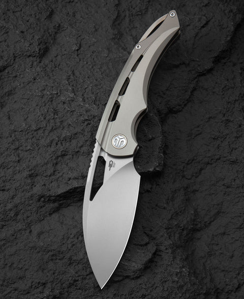 BESTECH FAIRCHILD BT2202A Titanium Handle: 3.97" S35VN Blade