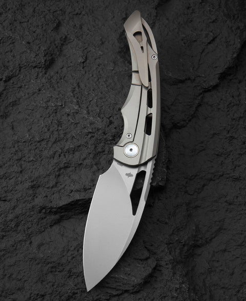 BESTECH FAIRCHILD BT2202A Titanium Handle: 3.97" S35VN Blade