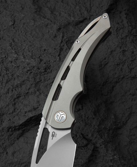 BESTECH FAIRCHILD BT2202A Titanium Handle: 3.97" S35VN Blade