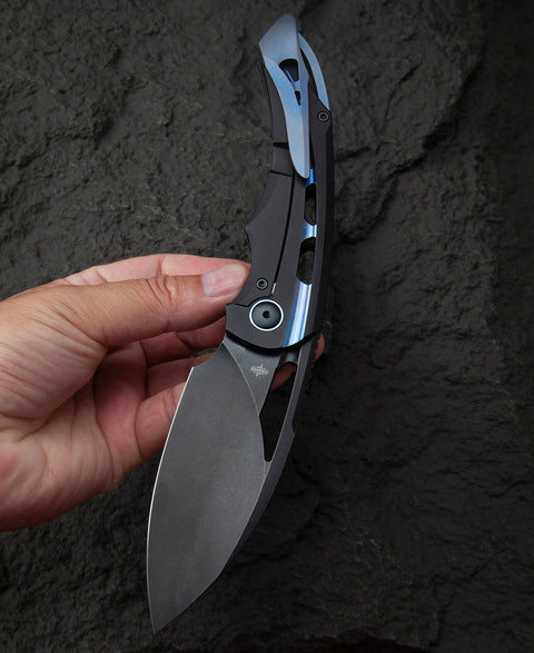 BESTECH FAIRCHILD BT2202C Titanium Handle: 3.97" S35VN Blade