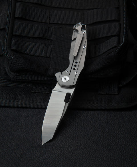 BESTECH NYXIE BT2209C Titanium +Carbon Fiber Handle: 3.43" S35VN Blade