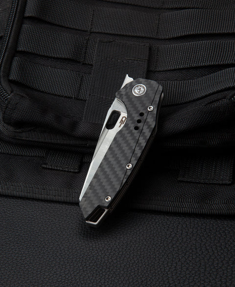 BESTECH NYXIE BT2209C Titanium +Carbon Fiber Handle: 3.43" S35VN Blade