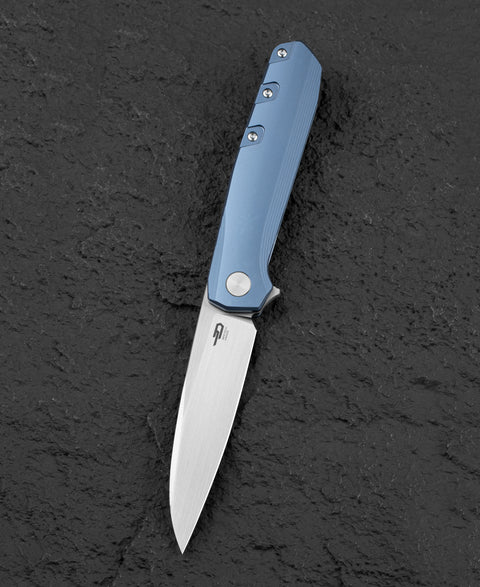 BESTECH 9 BT2408C 3.78" M390 Blade Titanium Handle