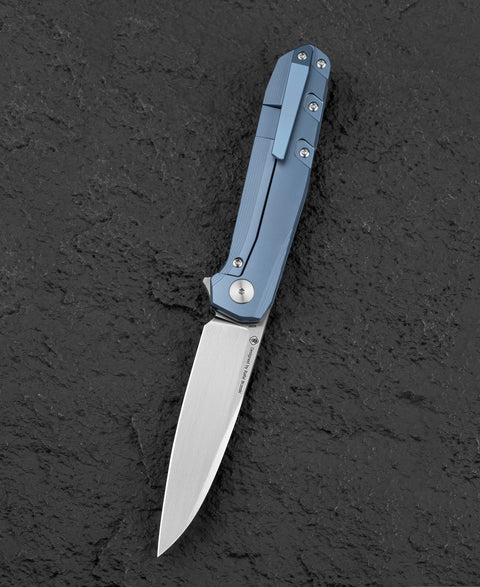 BESTECH 9 BT2408C 3.78" M390 Blade Titanium Handle