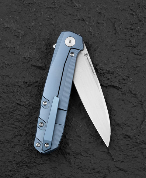 BESTECH 9 BT2408C 3.78" M390 Blade Titanium Handle