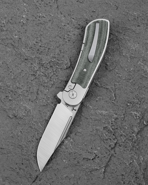 BESTECH Vestige BT2411A 3.47" M-CUT Blade Titanium Handle