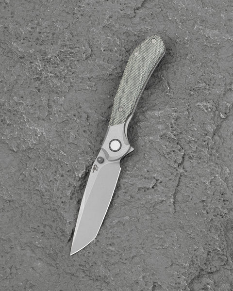 BESTECH Constellation BT2501A 3.055" M-CUT Blade Titanium Handle