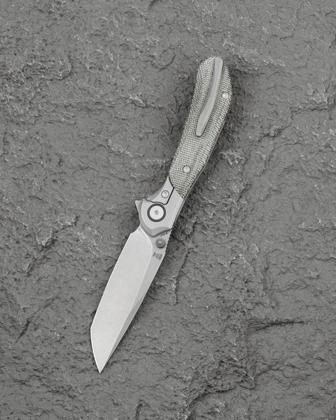 BESTECH Constellation BT2501A 3.055" M-CUT Blade Titanium Handle