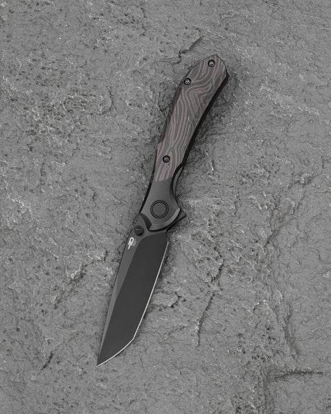 BESTECH Constellation BT2501B 3.055" M-CUT Blade Titanium Handle