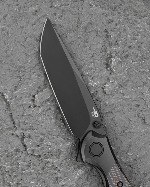 BESTECH Constellation BT2501B 3.055" M-CUT Blade Titanium Handle