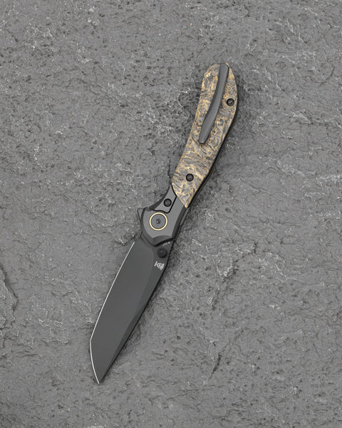 BESTECH Constellation BT2501C 3.055" M-CUT Blade Titanium Handle