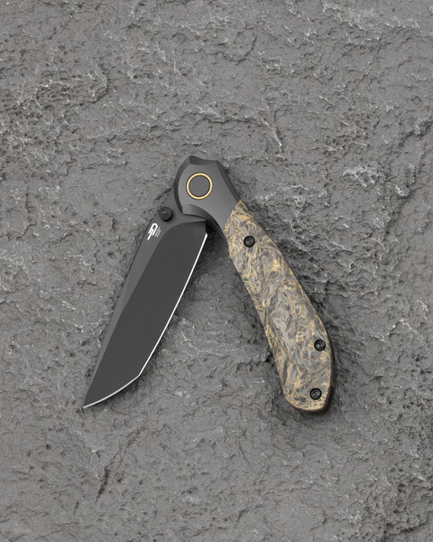 BESTECH Constellation BT2501C 3.055" M-CUT Blade Titanium Handle