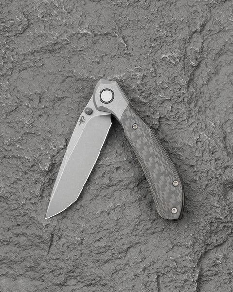 BESTECH Constellation BT2501D 3.055" M-CUT Blade Titanium Handle