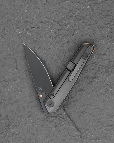 BESTECH VK-KUZE BT2504C Titanium Handle: 3.004'' M-CUT Blade